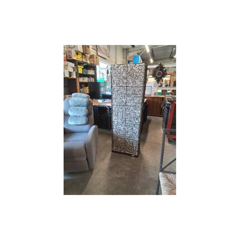 LAMPE VANNERIE ET TISSU 150X50X25