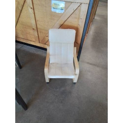 FAUTEUIL ENFANT BOIS TISSU...