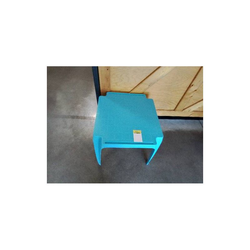 TABLE ENFANT PU BLEU