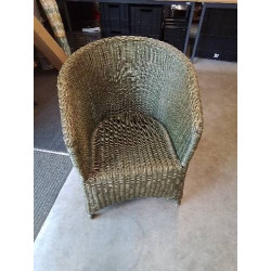 FAUTEUIL OSIER VERT 