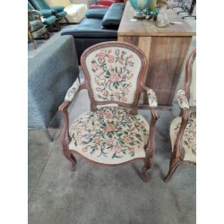 CABRIOLET BOIS ASSISE ET...