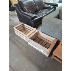 CAISSE RECTANGULAIRE BOIS...