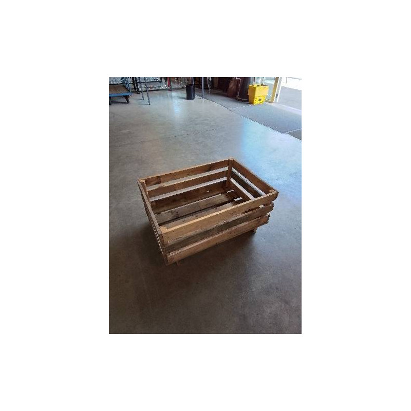 CAISSE RECTANGULAIRE BOIS NATUREL 