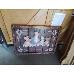 TABLEAU RECTANGULAIRE BOIS...