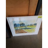 AQUARELLE PAYSAGE DE CAMPAGNE