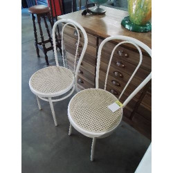 PAIRE DE CHAISES BISTROT...