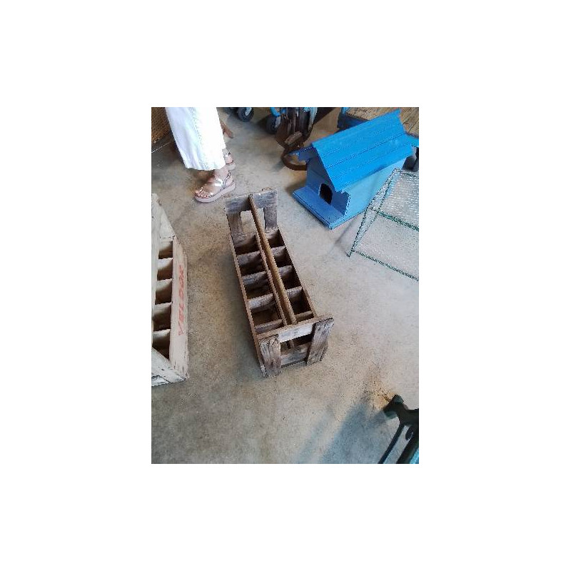 PORTE BOUTEILLES BOIS 10 BTS DÉBUT XXE