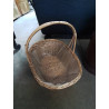 PANIER OVALE VANNERIE 1 ANSE