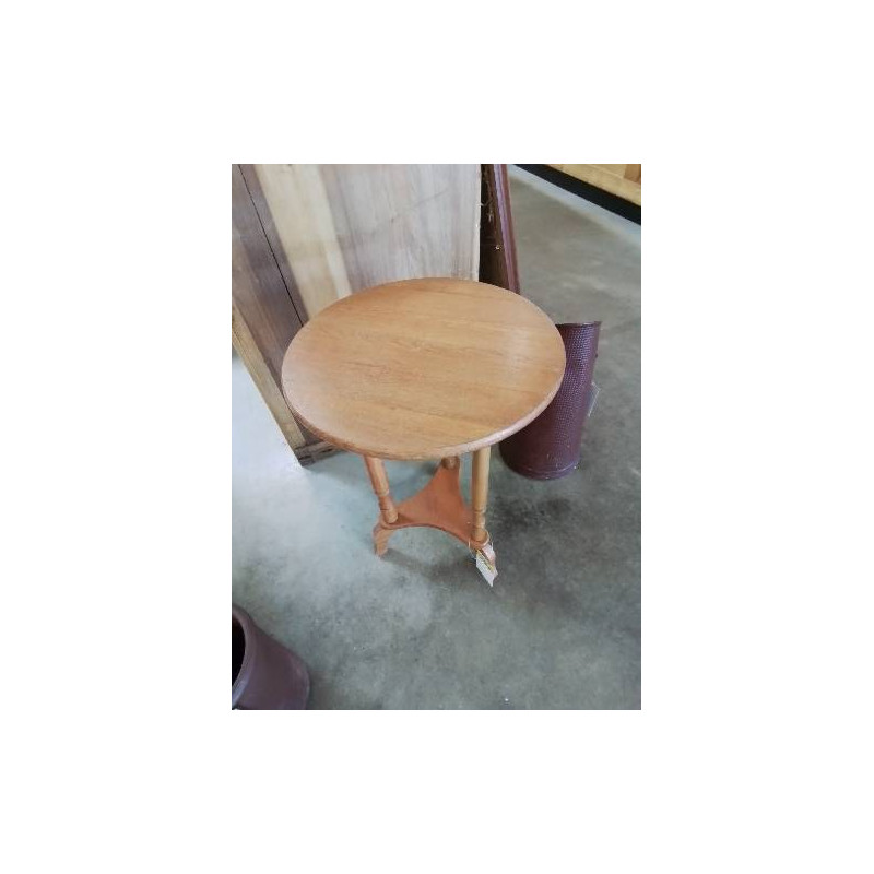 GUERIDON ROND BOOS CLAIR TRIPODE