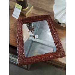 MIROIR VANNERIE