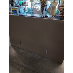 TÊTE DE LIT PU TAUPE 180X106CM