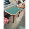 TABLE DE JEU OCTOGONAL BOIS PIRDS GALBÉ 1 TIROIR 