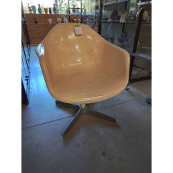 FAUTEUIL COQUE FIBRE DE...