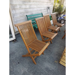 CHAISE DE JARDIN PLIANTE...
