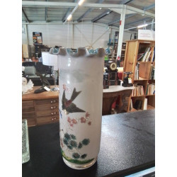 VASE VERRE ÉMAILLÉ A L...