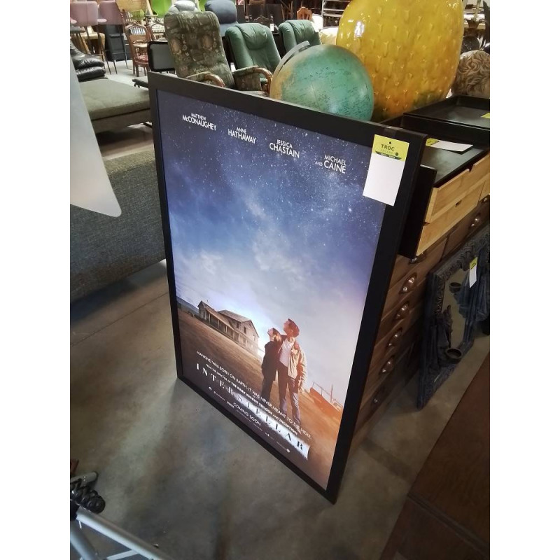 CADRE AFFICHE INTERSTELLAR