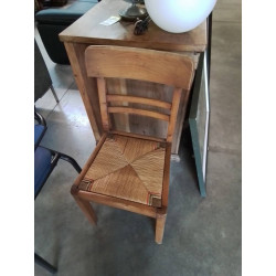 CHAISE ANNÉES 50’BOIS CLAIR...