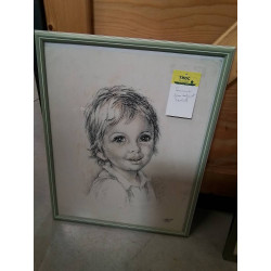 GRAVURE JEUNE ENFANT 