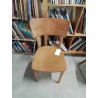 CHAISE D’ADMINISTRATION BOIS CLAIR THONET ANNÉES 50