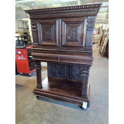CREDENCE SCULPTEE  2 PORTES...