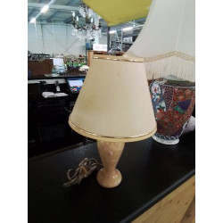 LAMPE ALBATRE AJ OCRE...