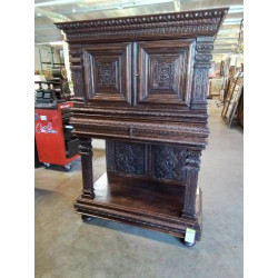 CREDENCE SCULPTEE  2 PORTES...
