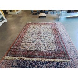 TAPIS OCRE ROUGE VERT  170X230