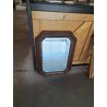 MIROIR OCTOGONAL BOIS MOULURÉ 